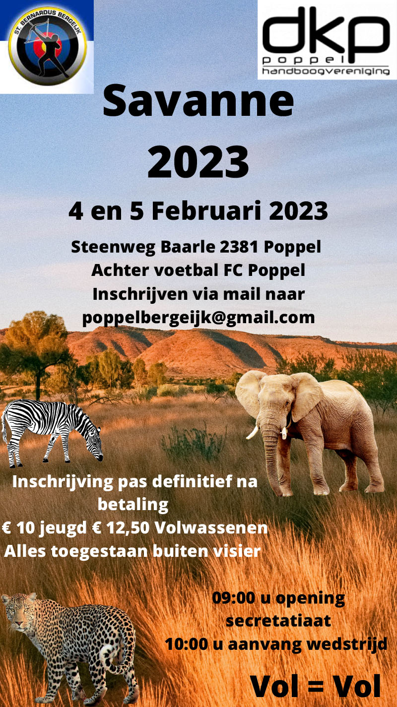 Savanne 3D DKP Poppel Bergeijk @ Steenweg Baarle 2381 Poppel Belgie