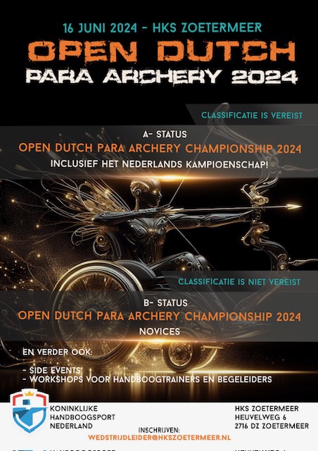 Open Dutch Para Archery Championship @ HKS Zoetermeer